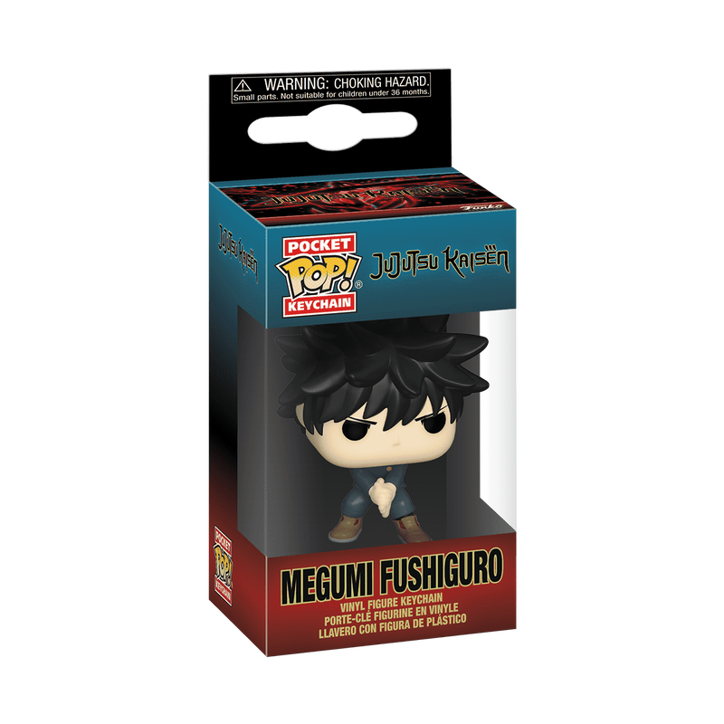 72049_JJK_S2_MegumiFushiguro_Keychain_POP_GLAM-1-WEB Funko Pop! Keychain Megumi Fushiguro - S2 - Imagen 1