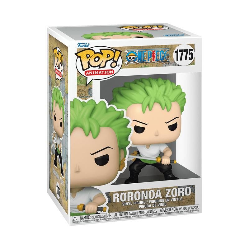 80369a_op_s9_zoro_pop_glam-1-web Funko Pop Animation: One Piece - Roronoa Zoro - Imagen 1