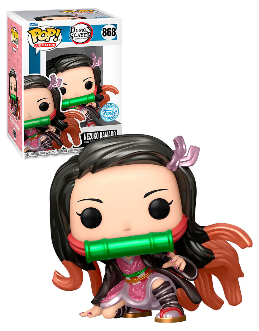 FUNK008262 Funko Pop! Animation: Nezuko (Mt) - Demon Slayer - Imagen 1