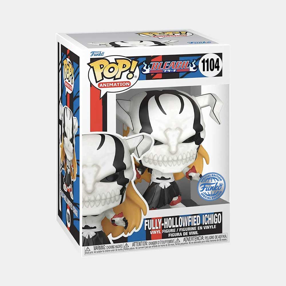 Funko-889698610100-Sticker-2 Funko Pop! Animation: BLEACH – Fully Hollofied Ichigo (Special Edition) - Imagen 1