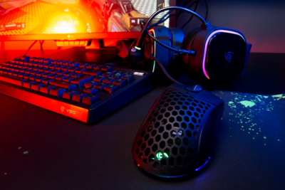 Mouse Aquila Air Negro Mate VSG - Imagen 3