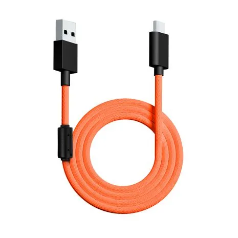 image-cbf9650abcb94251ab28e0d653edab18 Cable USB Tipo C Trenzado VSG Aquila Naranja - Imagen 1