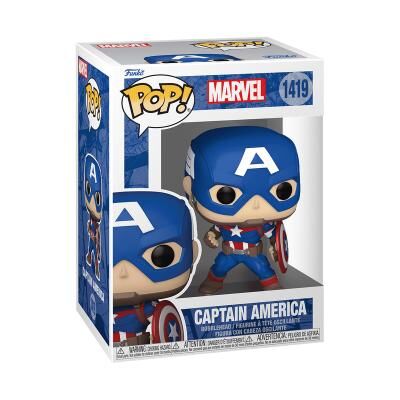 pop_captain_america_marvel_new_classics_hi-res_1_ Funko Pop Marvel: New Classic – Captain America # 1419 - Imagen 1