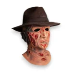A Nightmare on Elm Street - Freddy Krueger con Sombrero Fedora Máscara Deluxe - Imagen 2