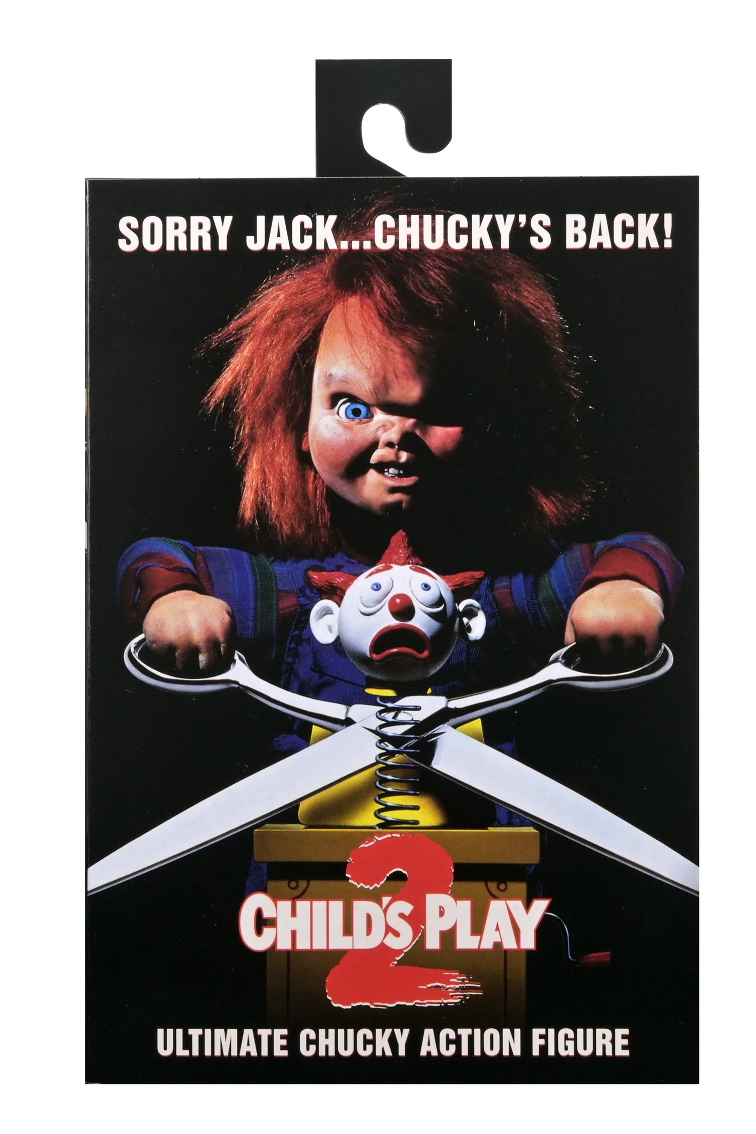 42960_PKG__1 Child's Play 2 - Ultimate Chucky 7” Scale Action Figure - Imagen 1