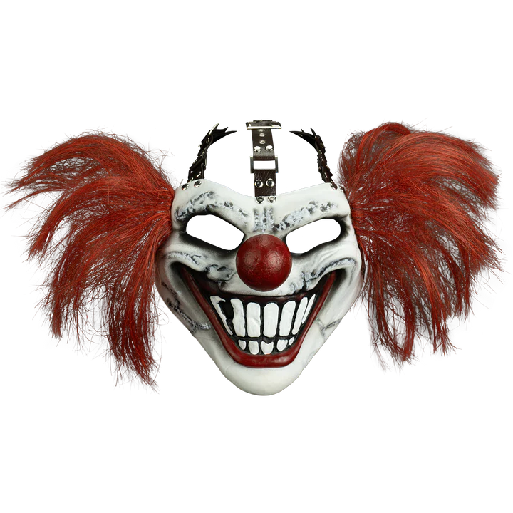 TTSP122-twisted-metal-sweet-tooth-mask-front_720x Twisted Metal - Sweet Tooth Deluxe Máscara de Inyección - Imagen 1